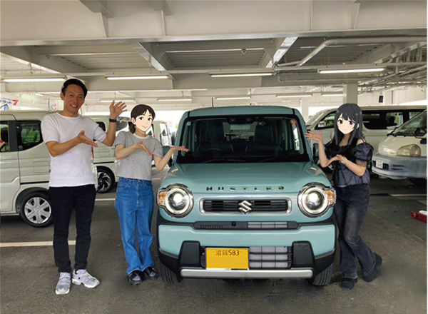 お車の納車